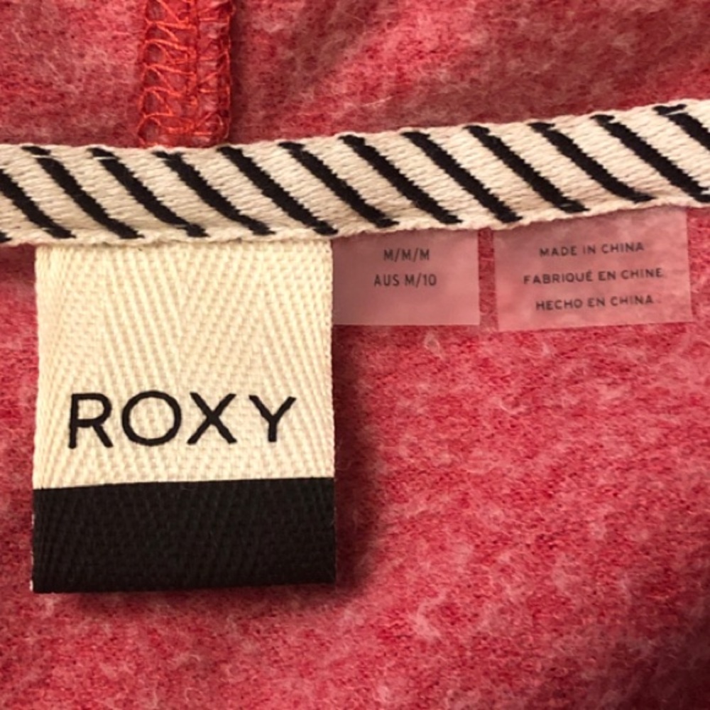 🏖️Roxy Red Moon Rising Wave Hoodie, Sz. M🏖 - Picture 4 of 7
